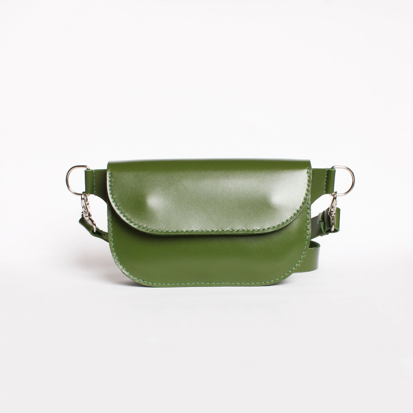 Banane Oscar / Cuir vert Olive