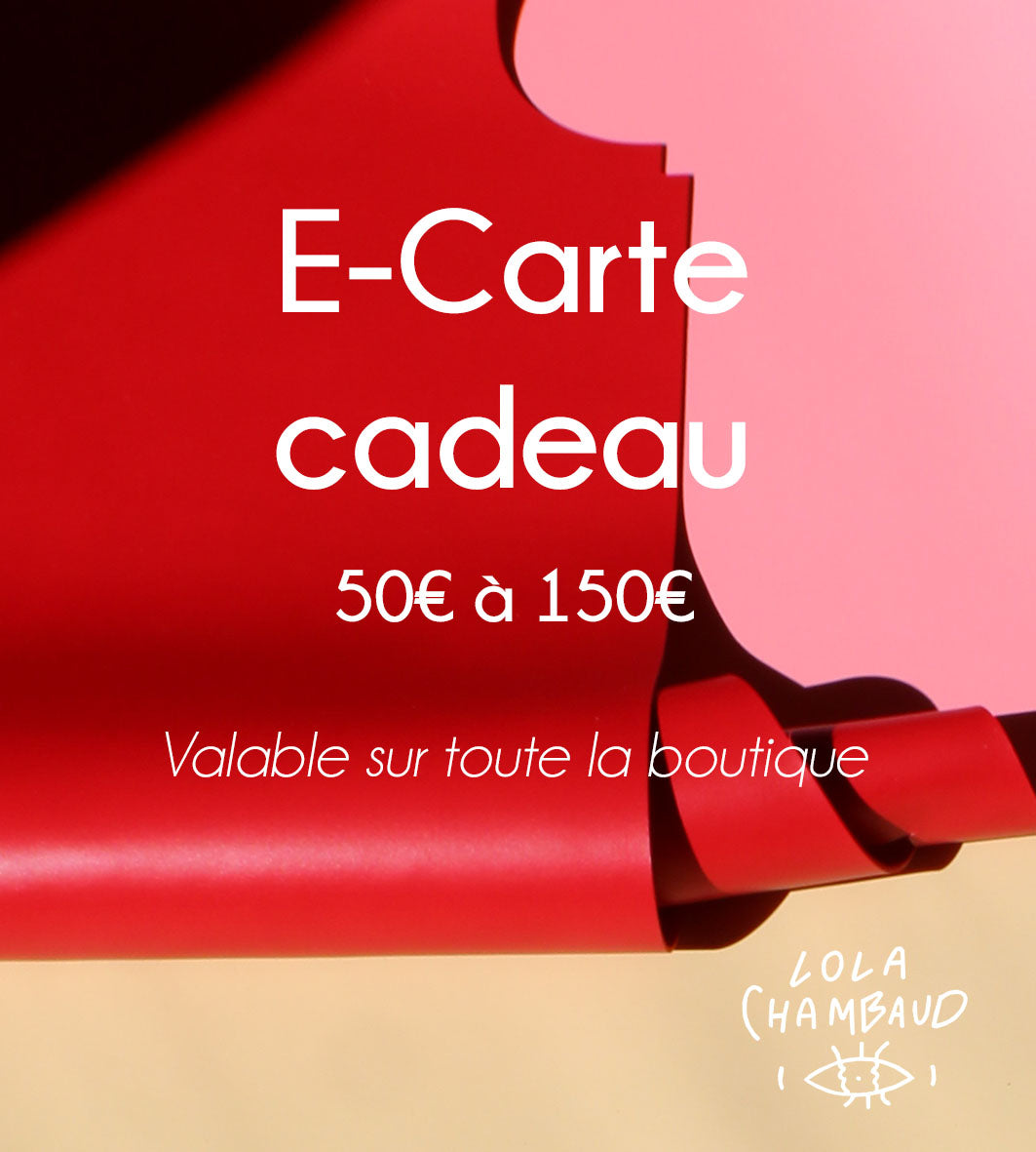 ❤️ E-Carte cadeau