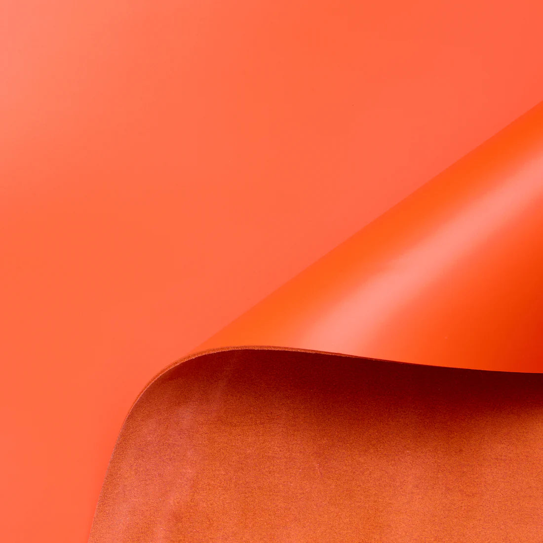 Pochette Luti / Cuir orange