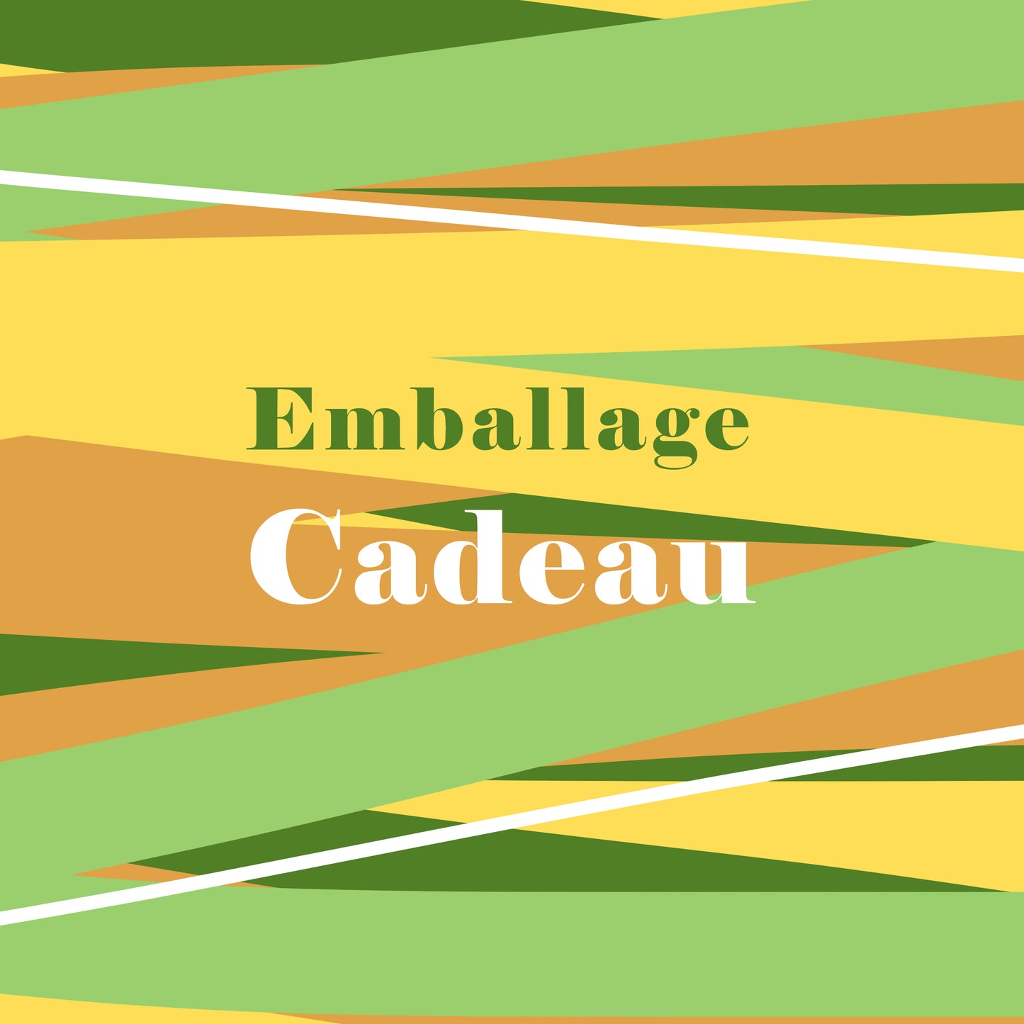💛 Emballage cadeau