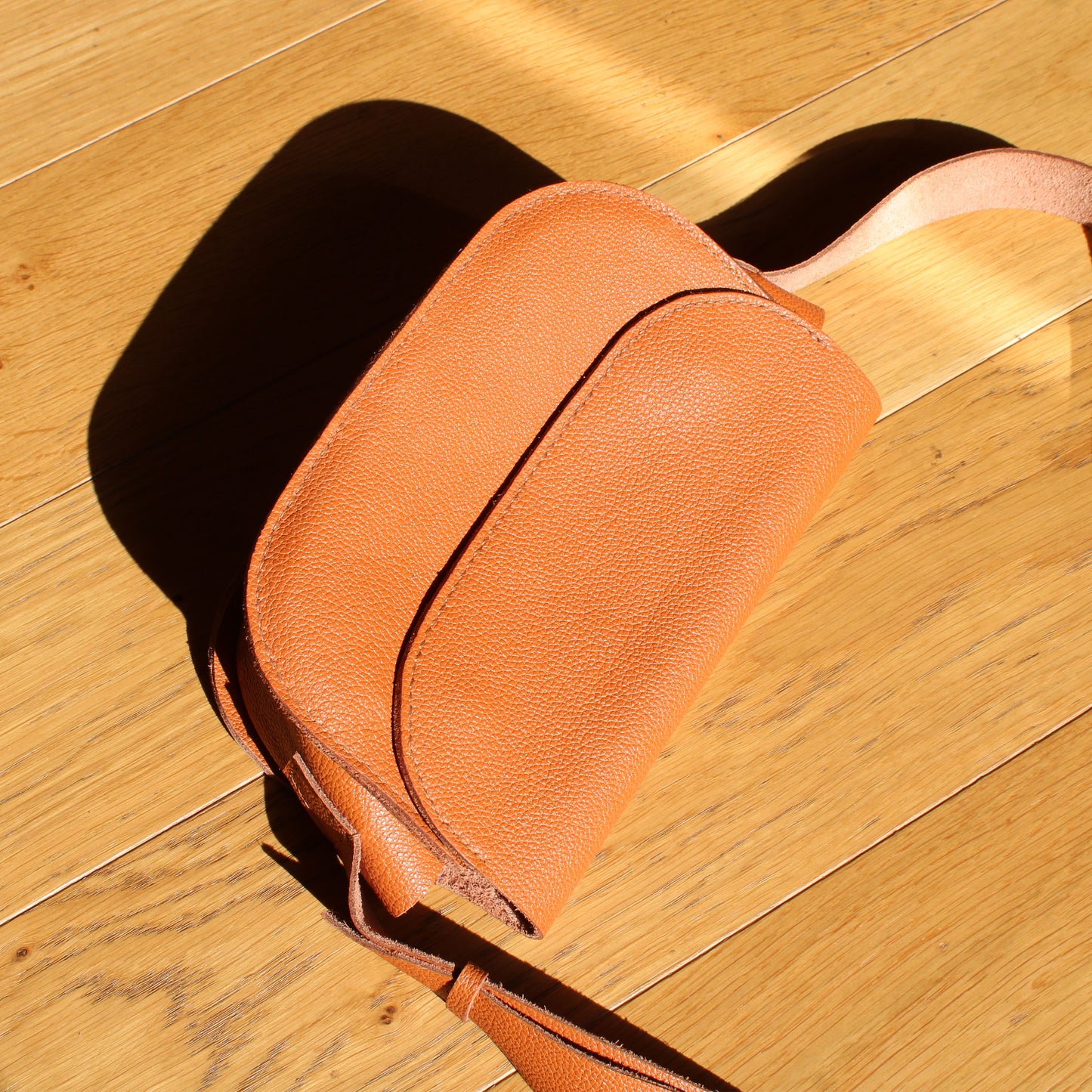 Sac Oscar / Cuir Cognac