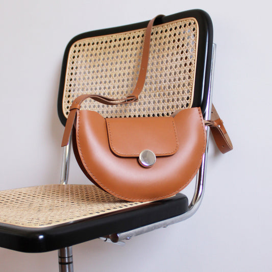 Sac Miro version O / Cuir camel