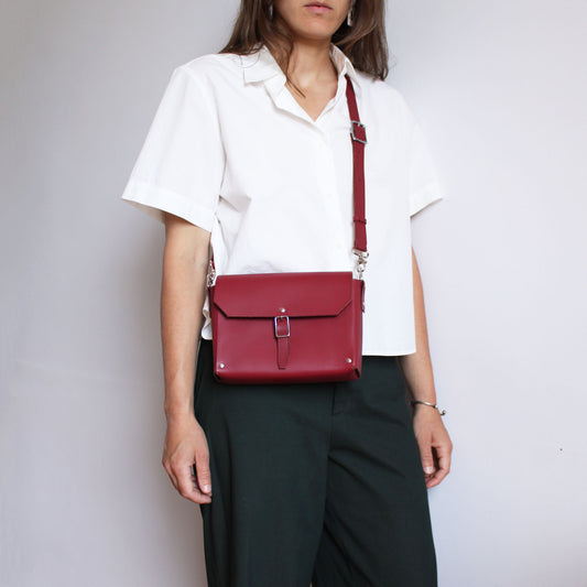 Sac Luti / Cuir lie de vin