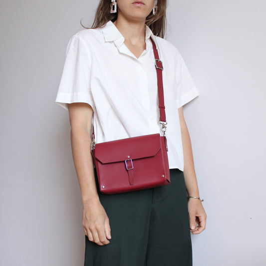 Sac Luti / Cuir lie de vin