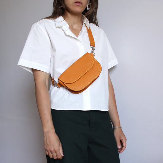 Banane Oscar / Cuir safran