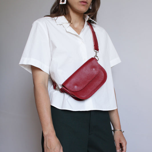 Banane Oscar /  Cuir rouge carmin
