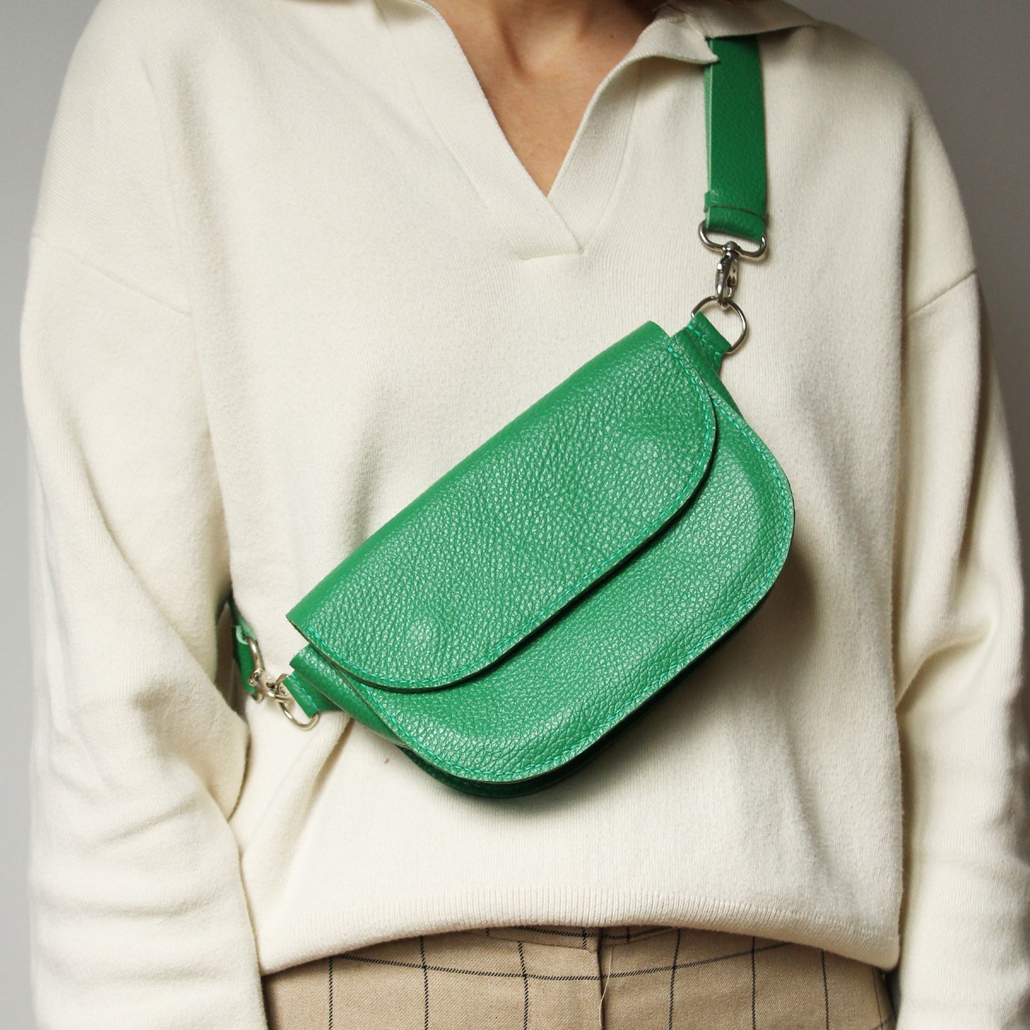 Banane Oscar / cuir vert primaire