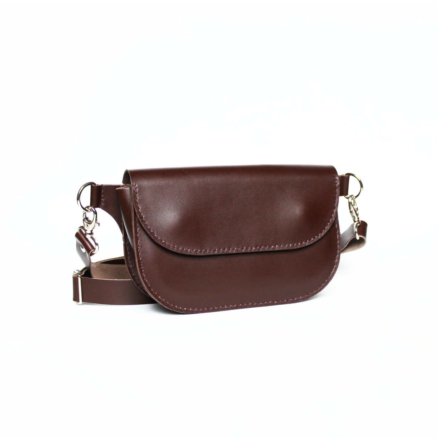 Banane Oscar / cuir chocolat