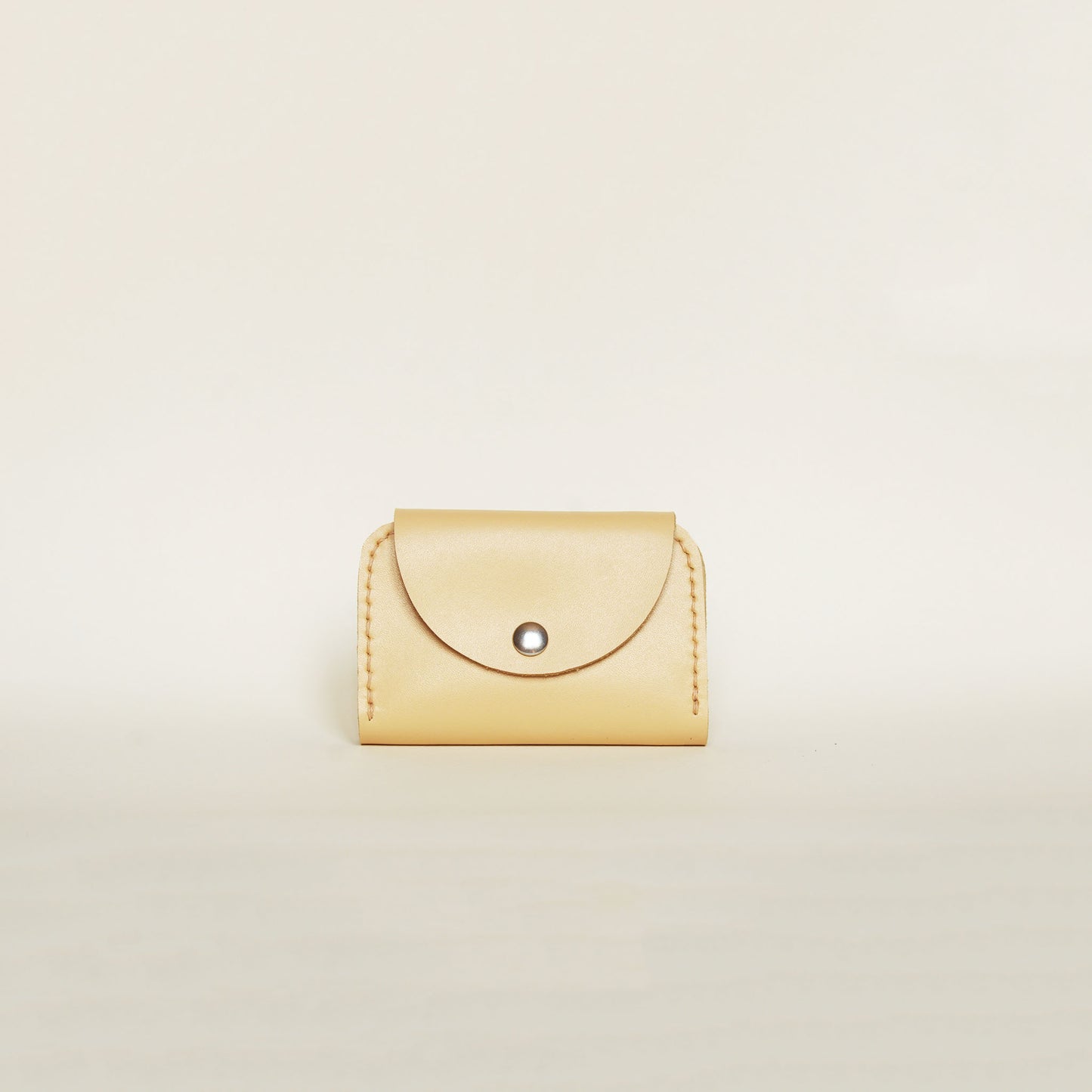 Porte-cartes Miro / Cuir beige