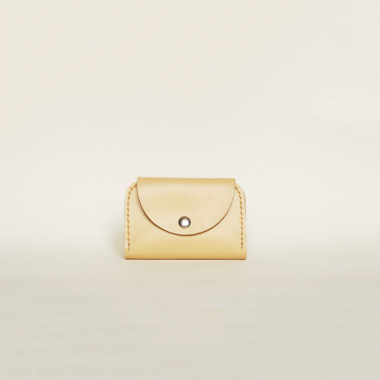 Porte-cartes Miro / Cuir beige
