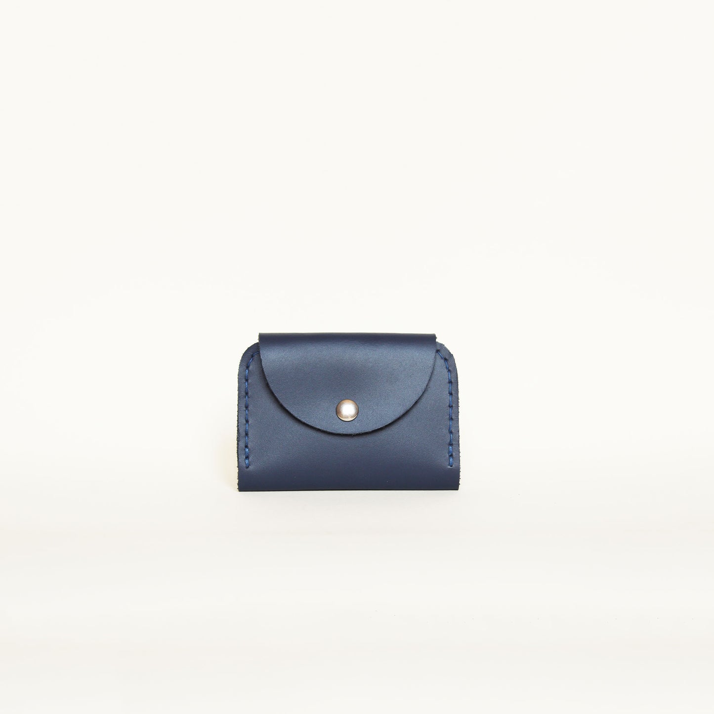 Porte-cartes Miro / Cuir bleu nuit
