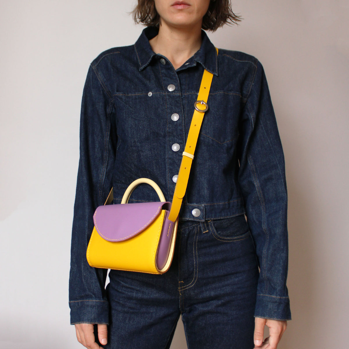 Sac Camélia / Patchwork D