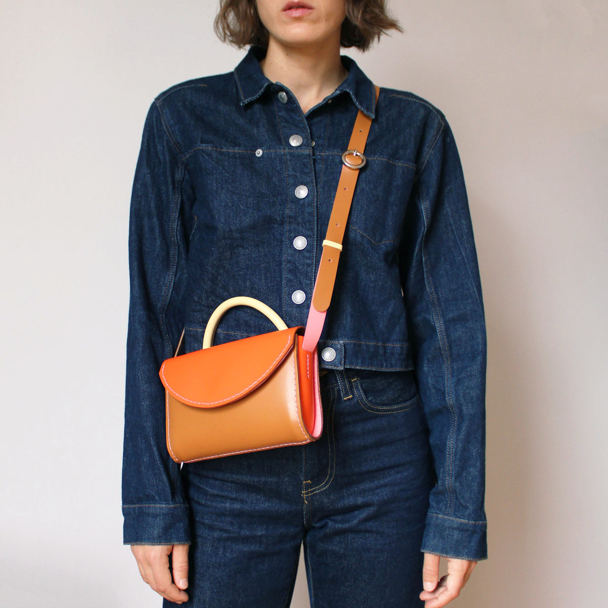 Sac Camélia / Patchwork L
