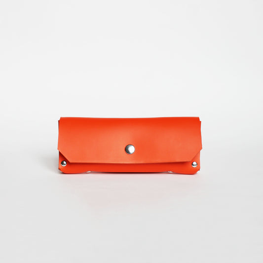 Etui à lunettes Luti / Cuir orange vif
