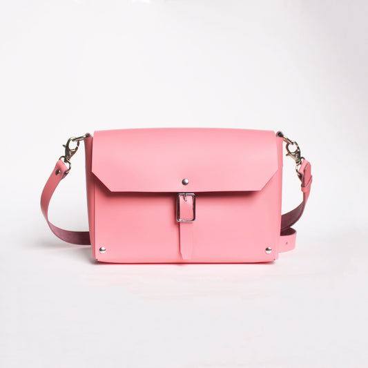Sac Luti classique / Cuir rose