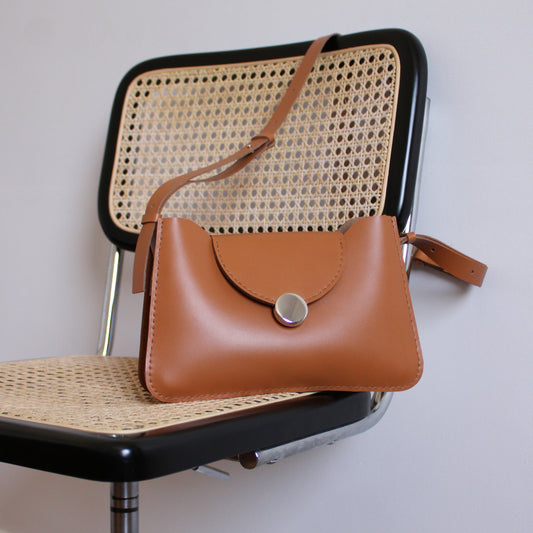 Sac Miro version M / Cuir camel