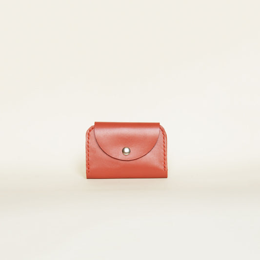 Porte-cartes Miro / Cuir terracotta