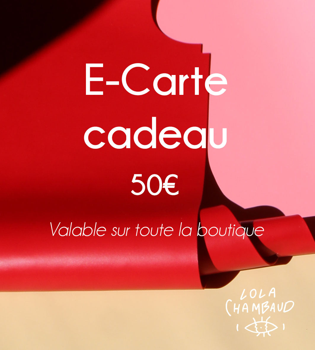 ❤️ E-Carte cadeau
