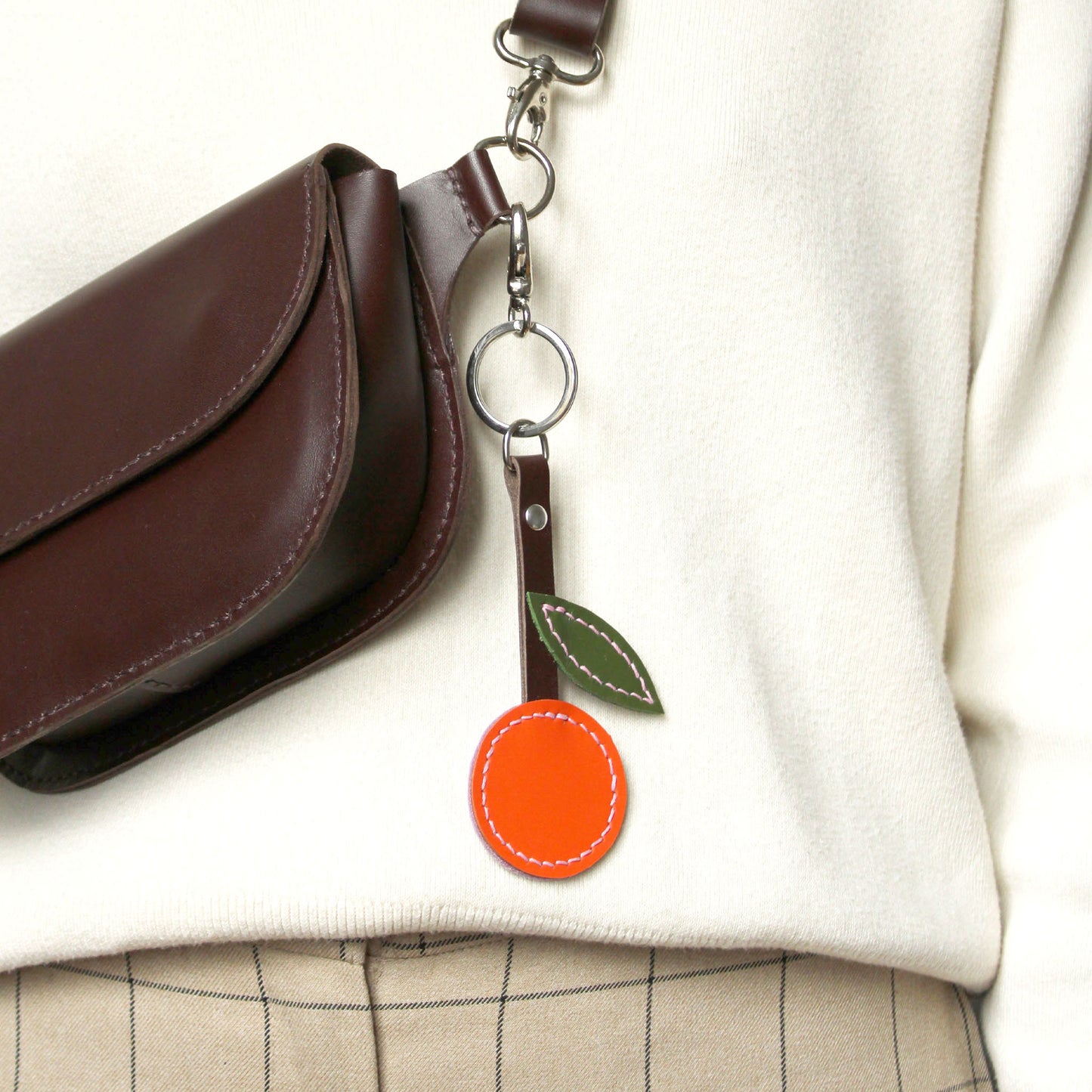 Porte-clés / orange