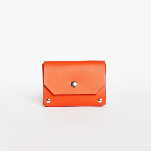 Porte-monnaie Luti / Cuir orange vif